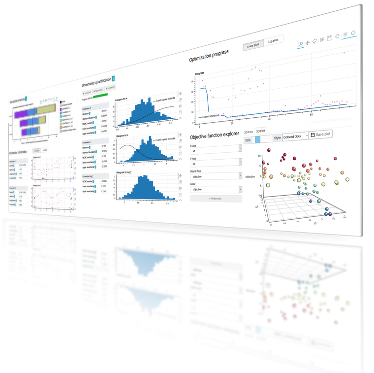 JCMoptimizer study dashboard