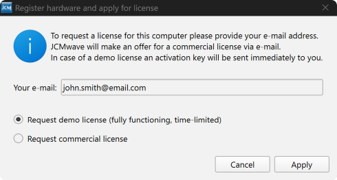 Enter a valid email address.